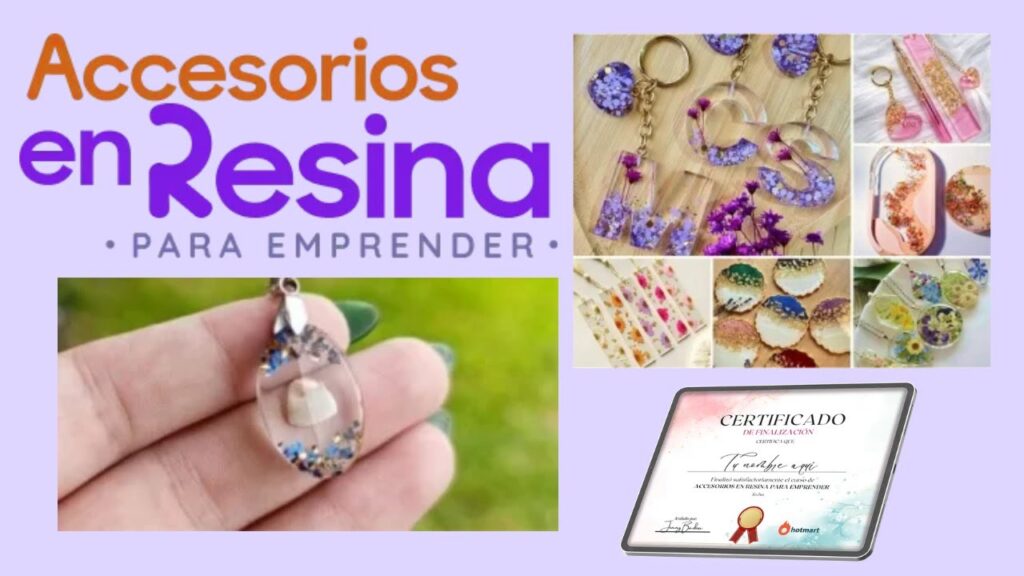 Accesorios en Resina para Emprender